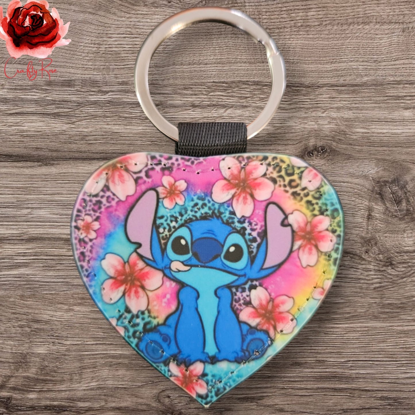 Christmas PU Leather Keychains