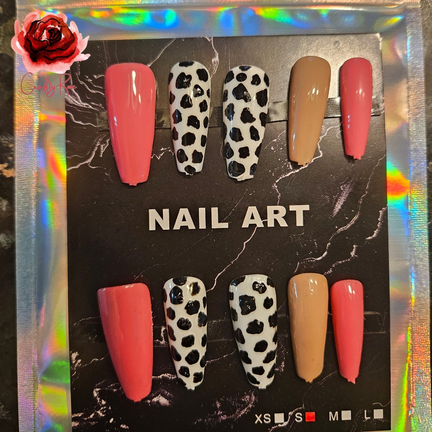 Press On Nails Large Coffin