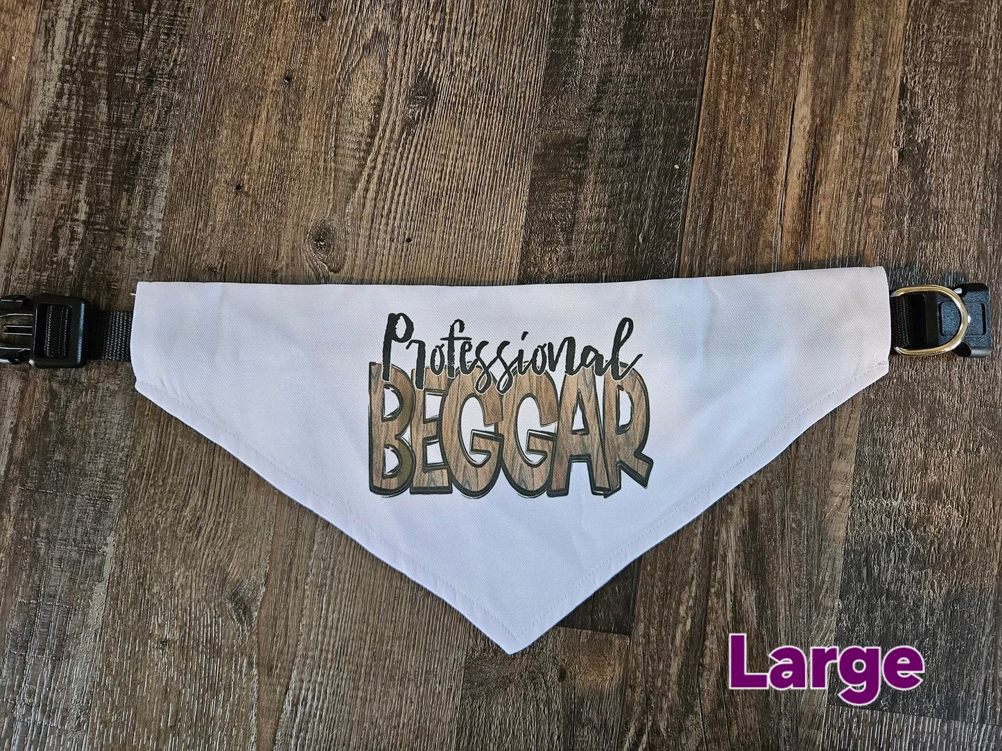 Custom Pet Bandanas - With Collar