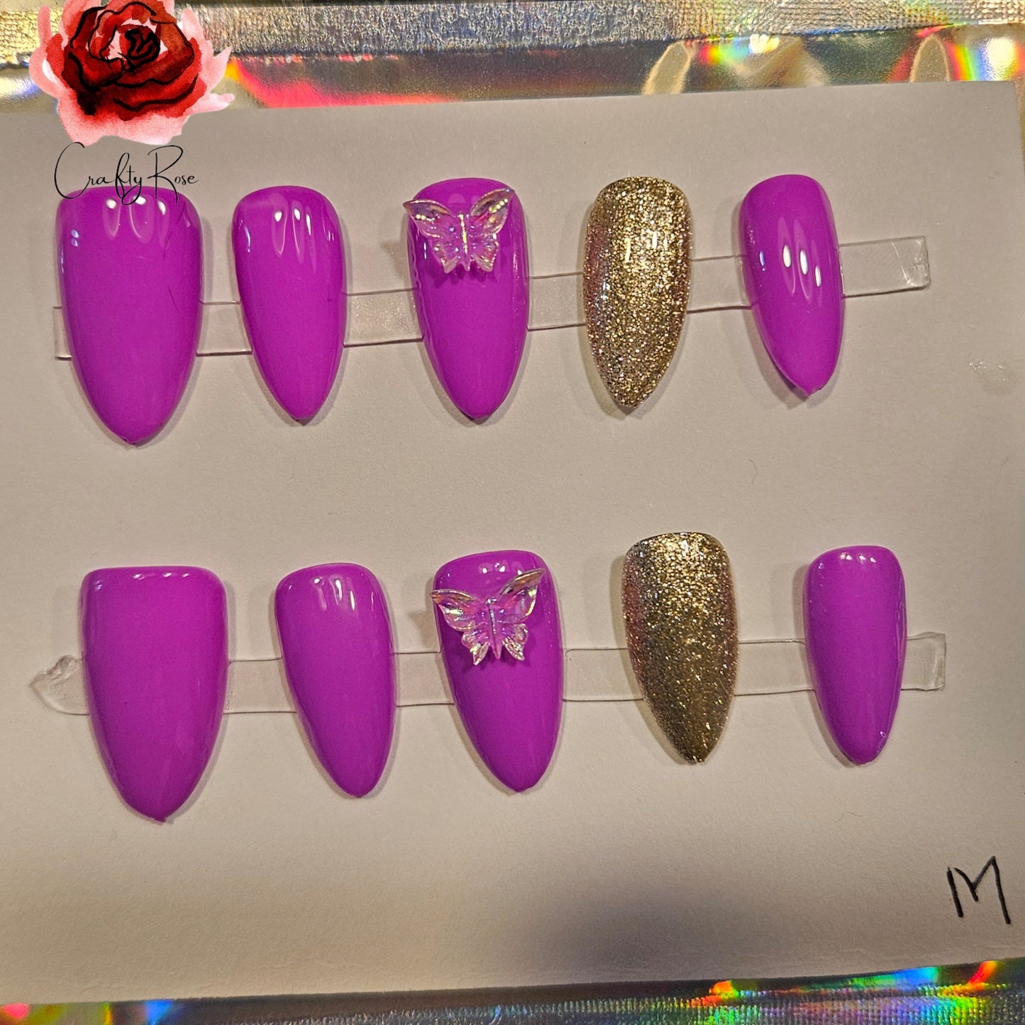 Press On Nails Medium Almond