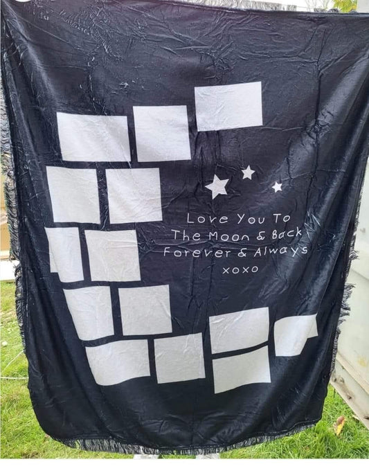 Custom Photo Blankets (No Fringe)
