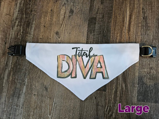 Custom Pet Bandanas - With Collar