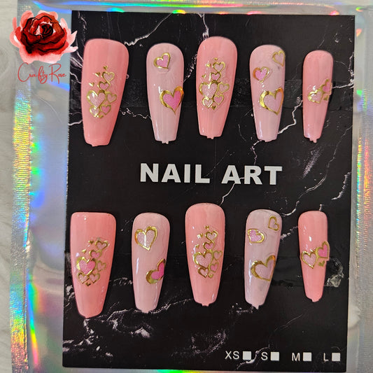 Press On Nails Large Coffin