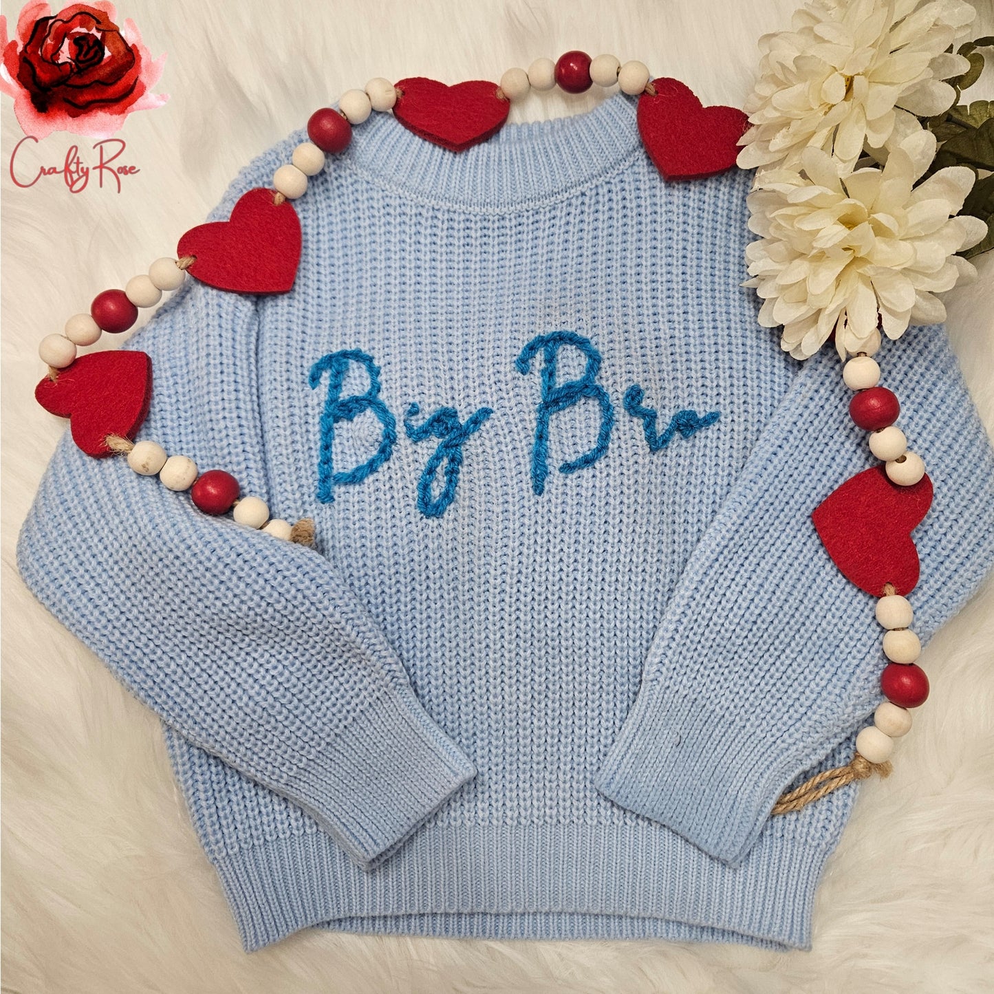 Personalized Name Hand Embroidered Sweaters